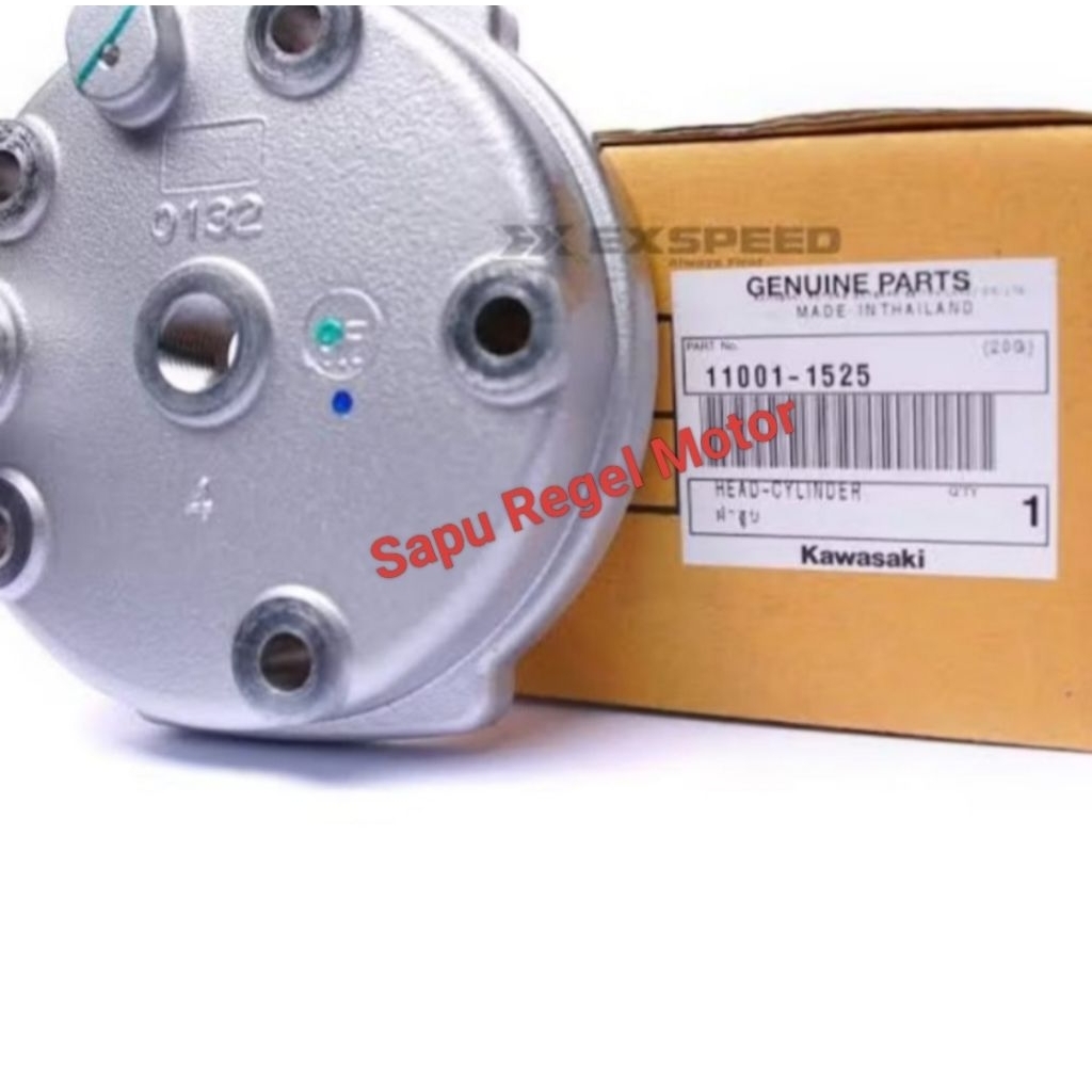 CYLINDER HEAD 1878 NINJA 150 RR OLD ZX150 ZX 150 11001-1525 ORIGINAL KAWASAKI
