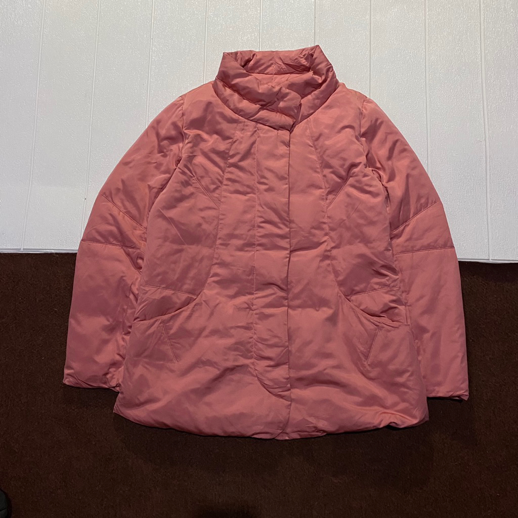 jaket wanita puffer hiroko koshino size L