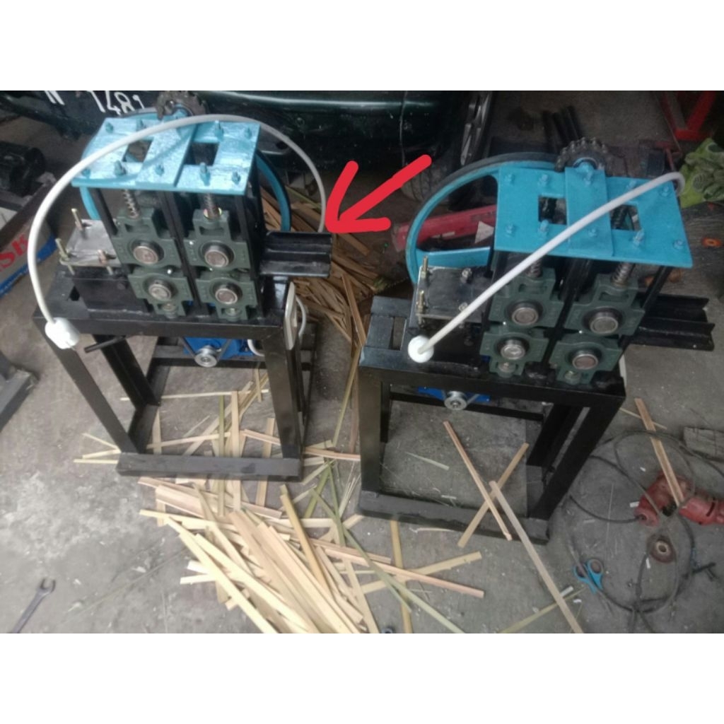 mesin irat bambu