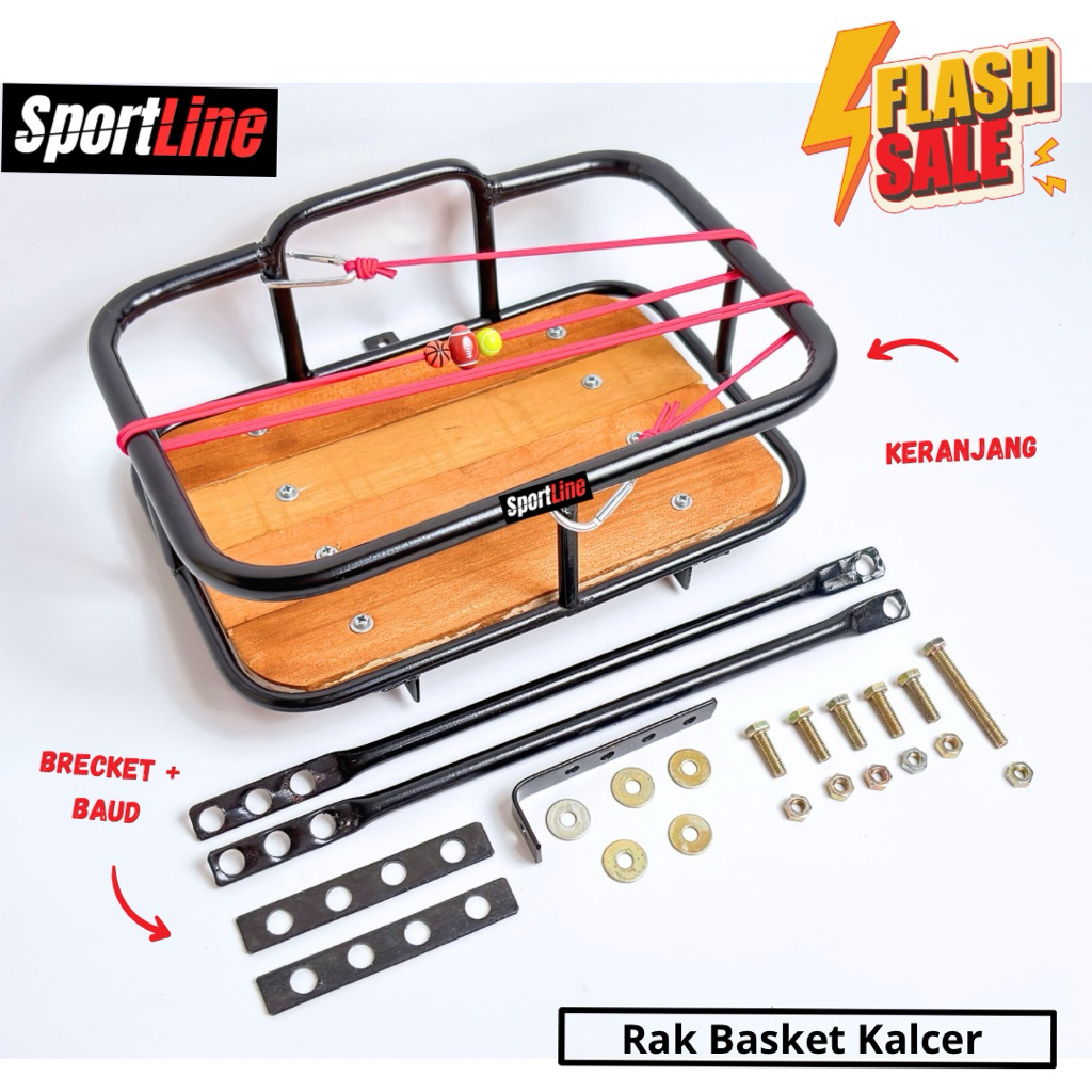 PROMO KERANJANG/FRONT RACK SEPEDA FIXIE FEDERAL MINION SELI MTB FRONT RACK SEPEDA