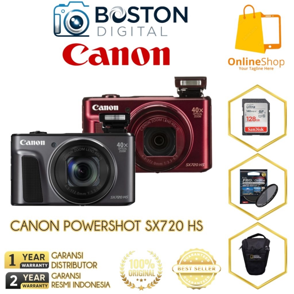 CANON POWERSHOT SX720 HS WIFI / CAMERA DIGITAL CANON SX720 HS