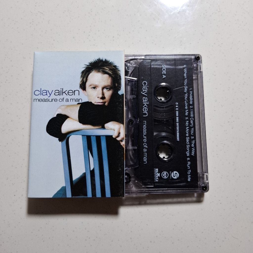 Kaset Pita Musik Clay Aiken - Measure Of A Man