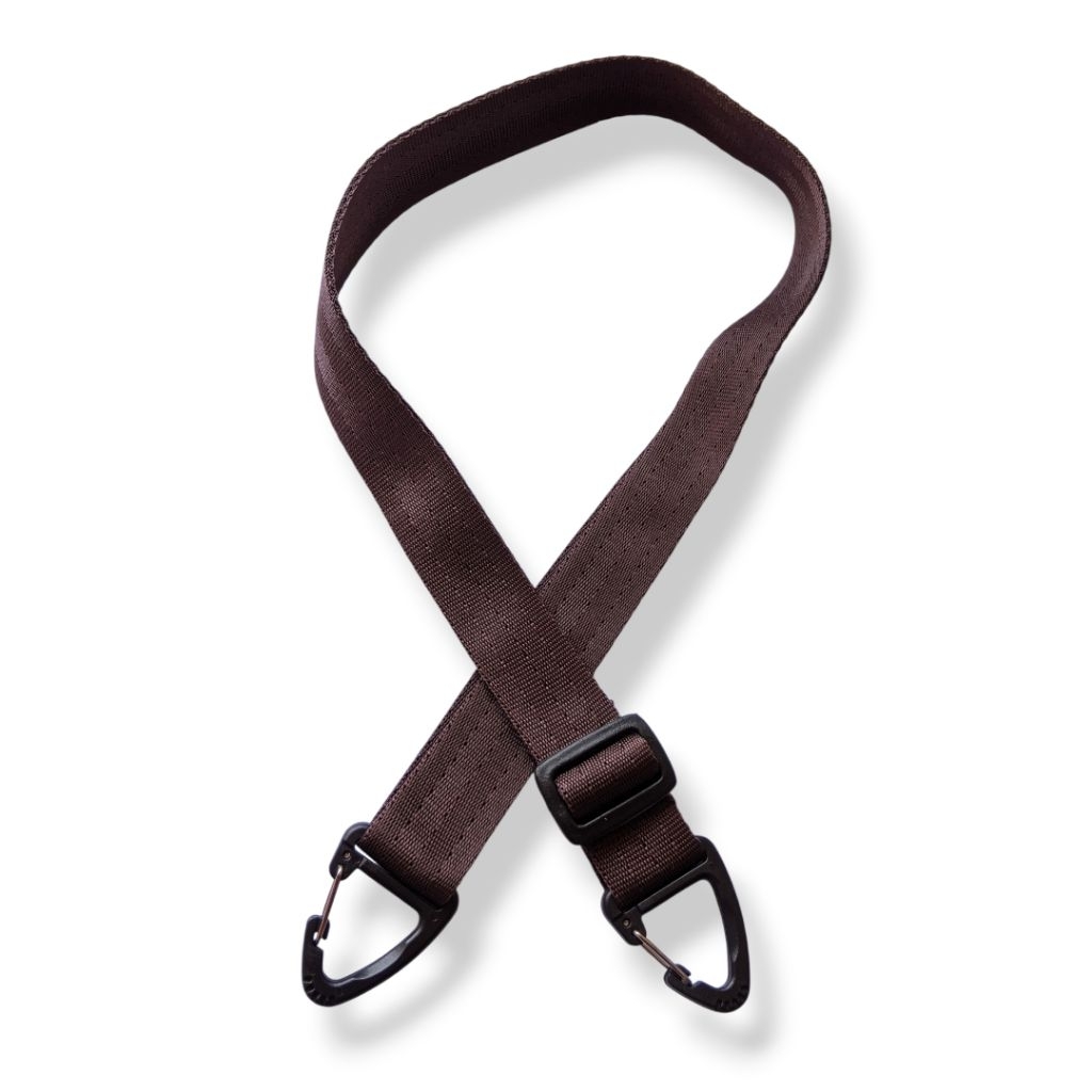 Tali Tas Selempang Aksesoris Tas Pengait Plastik Segitiga Tali Webbing Tas Slingbag Strap 2,5 Cm Cok