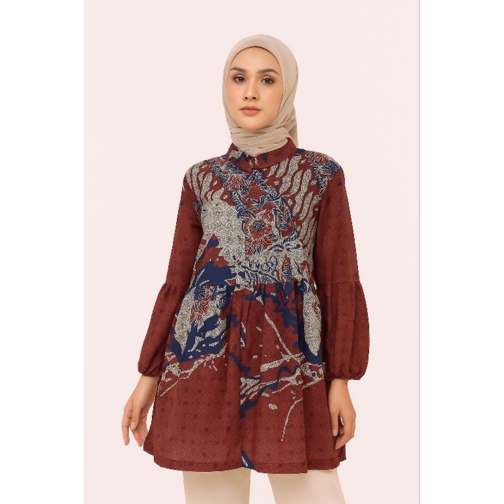 Blus Batik Wanita Lengan Panjang. Blazer Batik Wanita, Batik Wanita, Blazer Batik