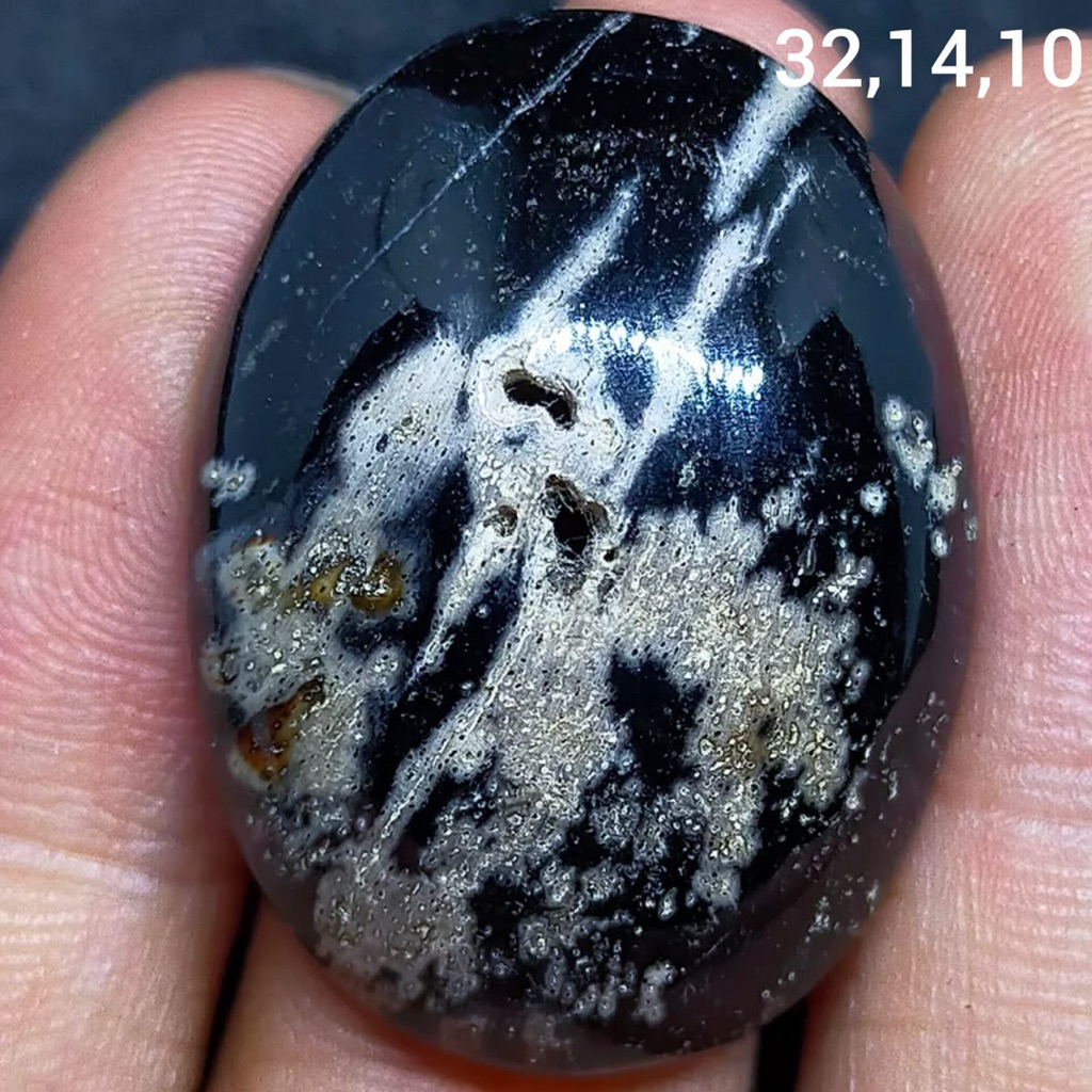 batu akik asli vosil kelor combong double antik top hq natural (asli alam)