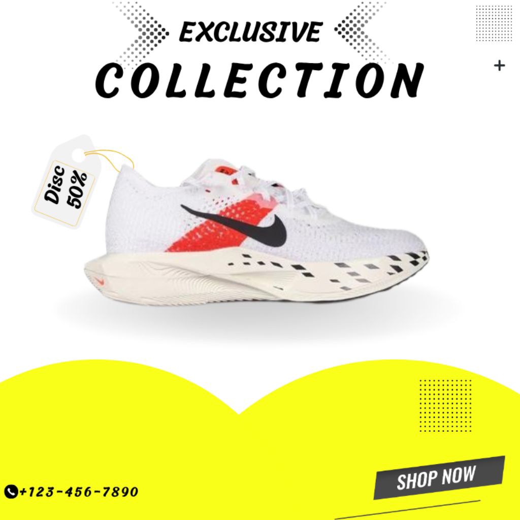 SEPATU SNEAKER NIKE ZOOM VAPORFLY IMPORT