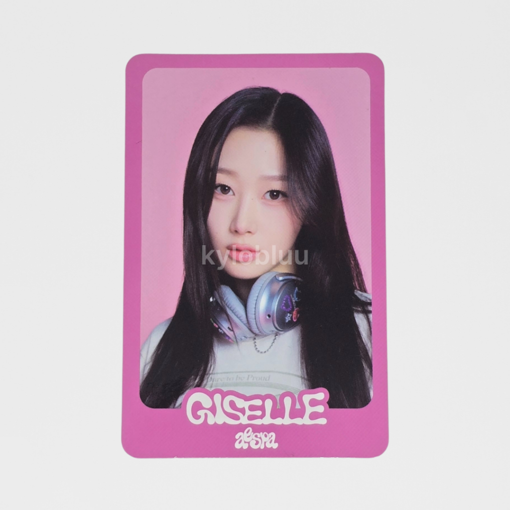 [READY] PHOTOCARD PC OFFICIAL AESPA GISELLE TC TRADING CARD CONCEPT KONSEP COME TO MY ILLUSION CTMI 