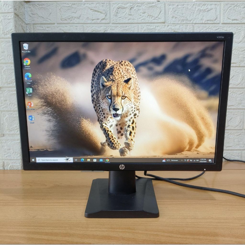 monitor LED HP V203p  20 inch wide IPS LIkE NEW