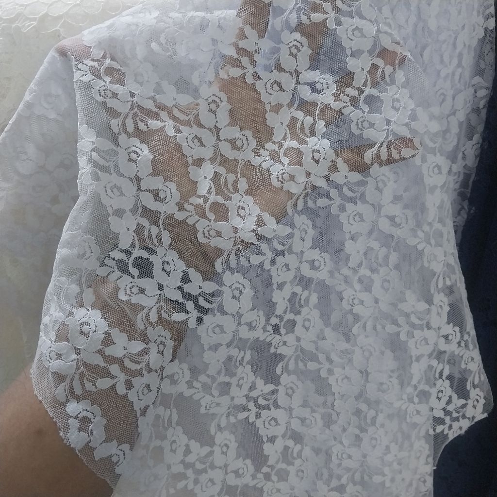 Kain/Bahan/BRUKAT LACE/Premium/Impor