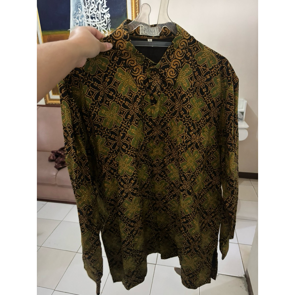 kemeja Batik riana kesuma lengan panjang