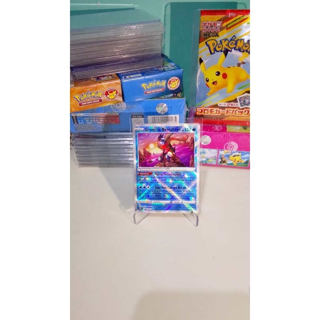 Greninja Bercahaya Indonesia TCG