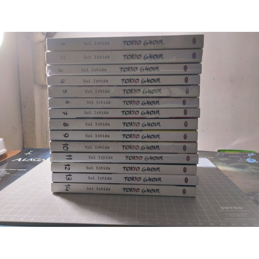 komik tokyo ghoul set tamat 1-14 preloved
