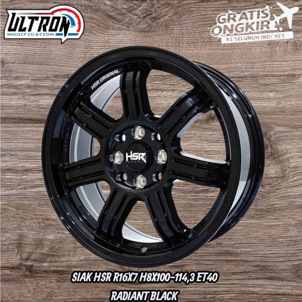 VELG RACING R16 HSR SIAK PELEK RING 16 MOBIL YARIS VIOS CITY BRIO AVANZA LIVINA