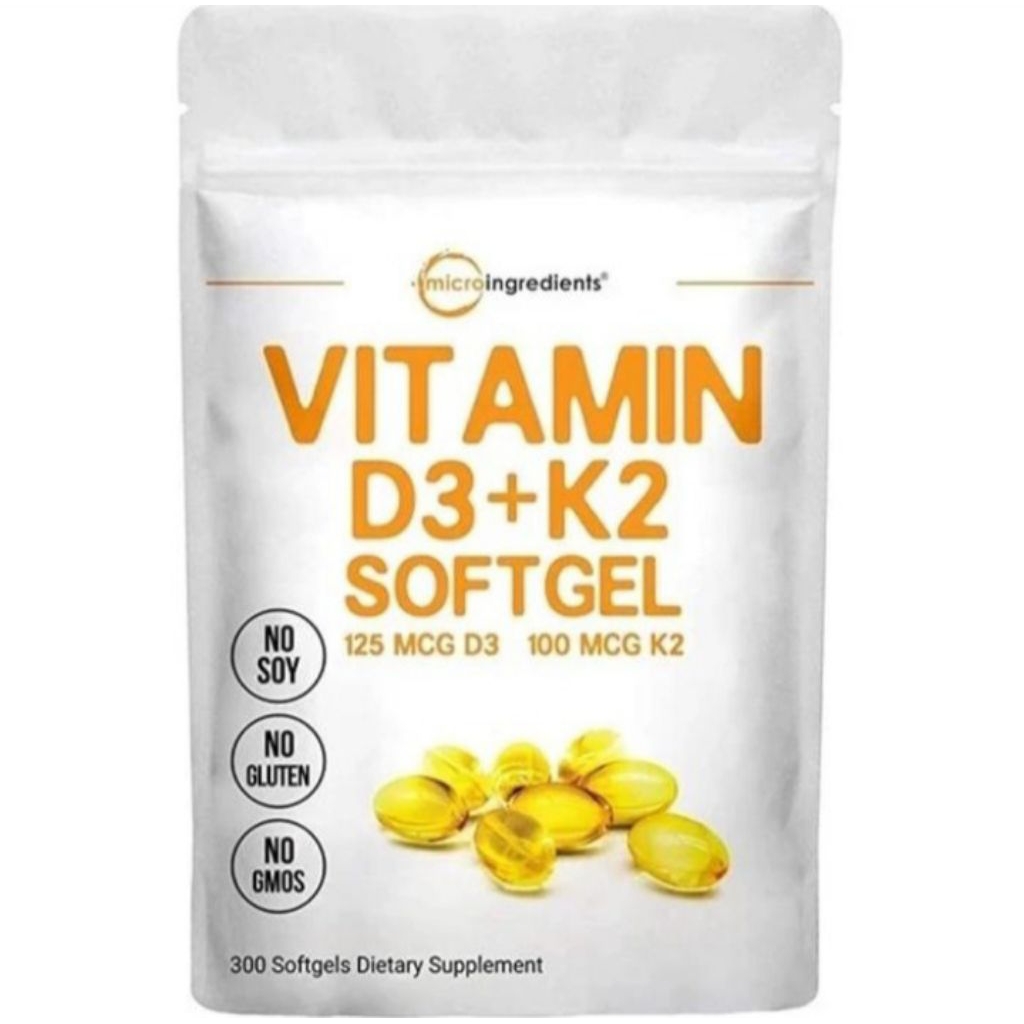 Vitamin d3+k2 Softgel Microingredients Original USA