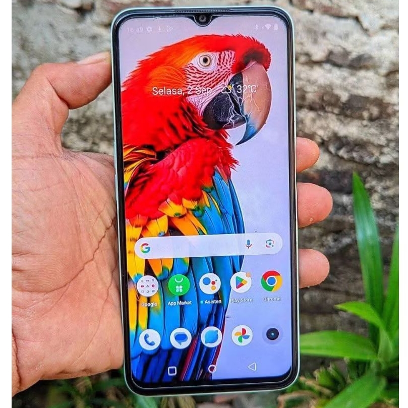 LCD Touchscreen Ori Copotan Realme C35 / Narzo 50a Prime