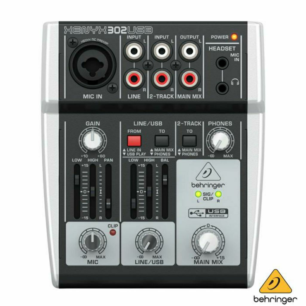 Mixer Behringer Xenyx 302usb
