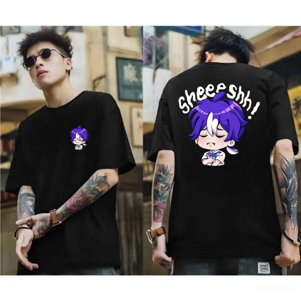 Baju Kaos Distro Pria Motif Motif EMOTE MLBB / Kaos T-shirt Distro Trendy / Atasan Emote ML