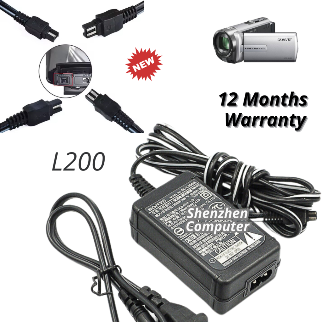 Adaptor Handycam Camcorder Sony DCR-SX65 DCR-SX21E DCR-SX44E DCR-SX21 DCR-SX45 DCR-SX83E new product