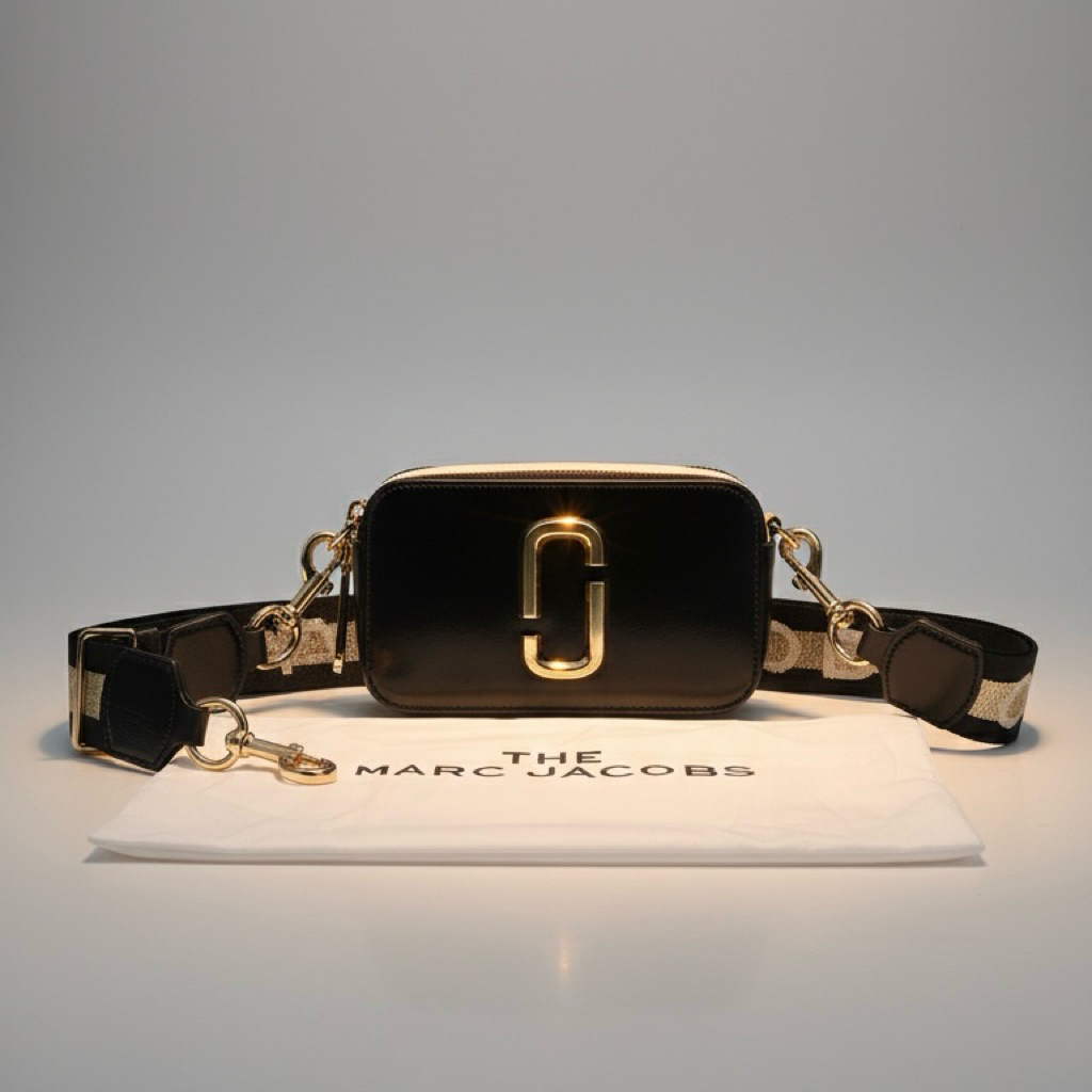 MARC JACOBS SNAPSHOT BAG Black by Renera