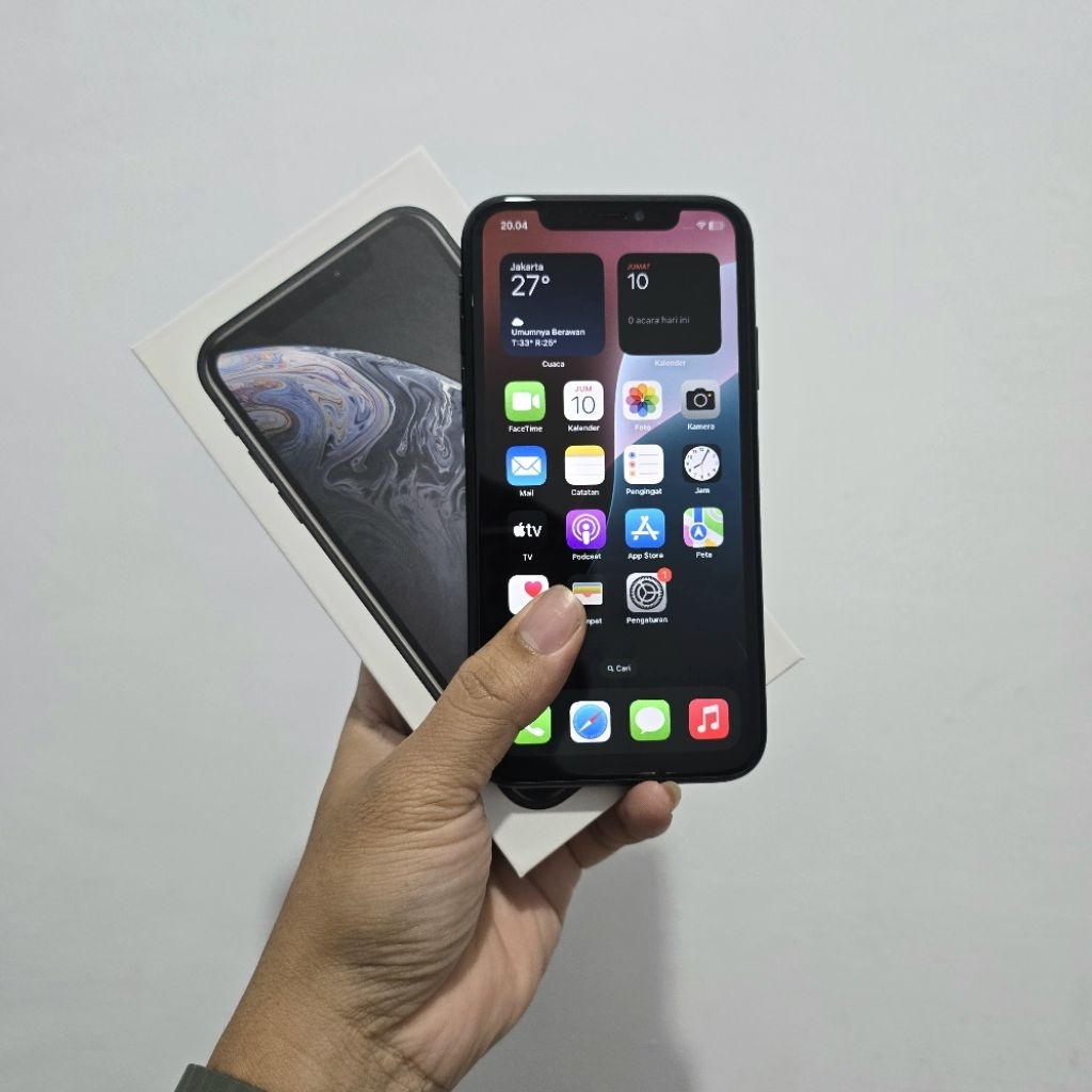 IPhone xr 64gb ibox resmi second