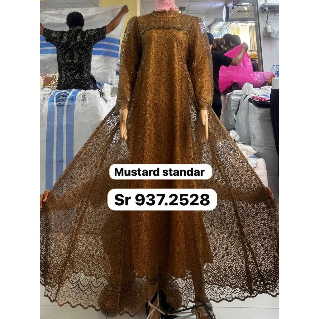 Gamis Brokat Premium