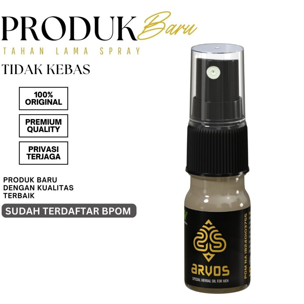 ARVOS - oles pria tahan lama original minyak pijat bpom