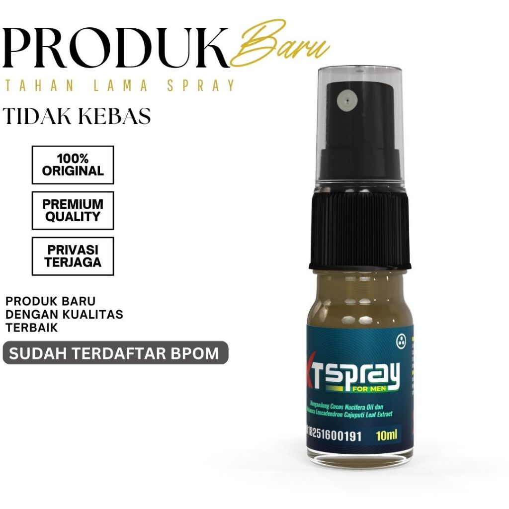 XT Spray Herba Oil Minyak Pijat Tahan Lama