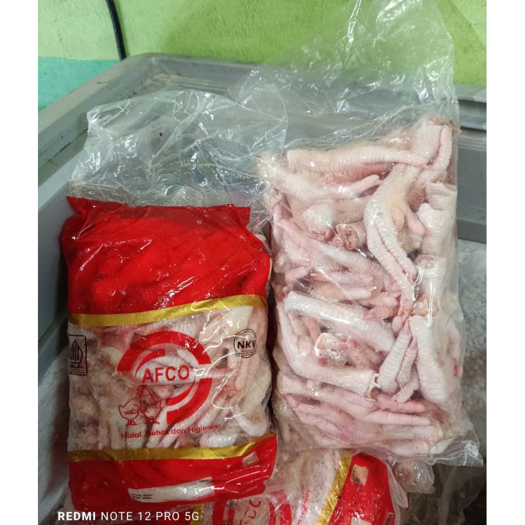ceker ayam afco berkuku 1kg