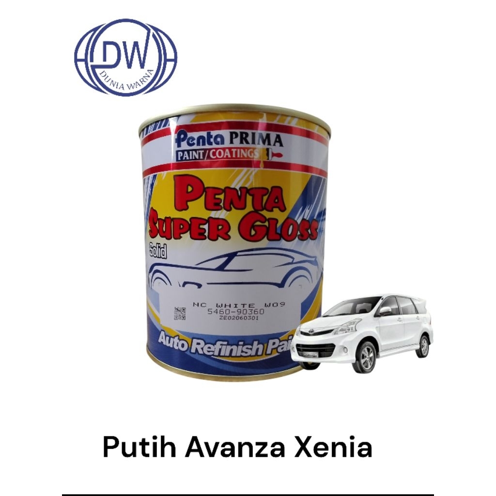 Cat putih Avanza Xenia W09 Penta Super Gloss 90360