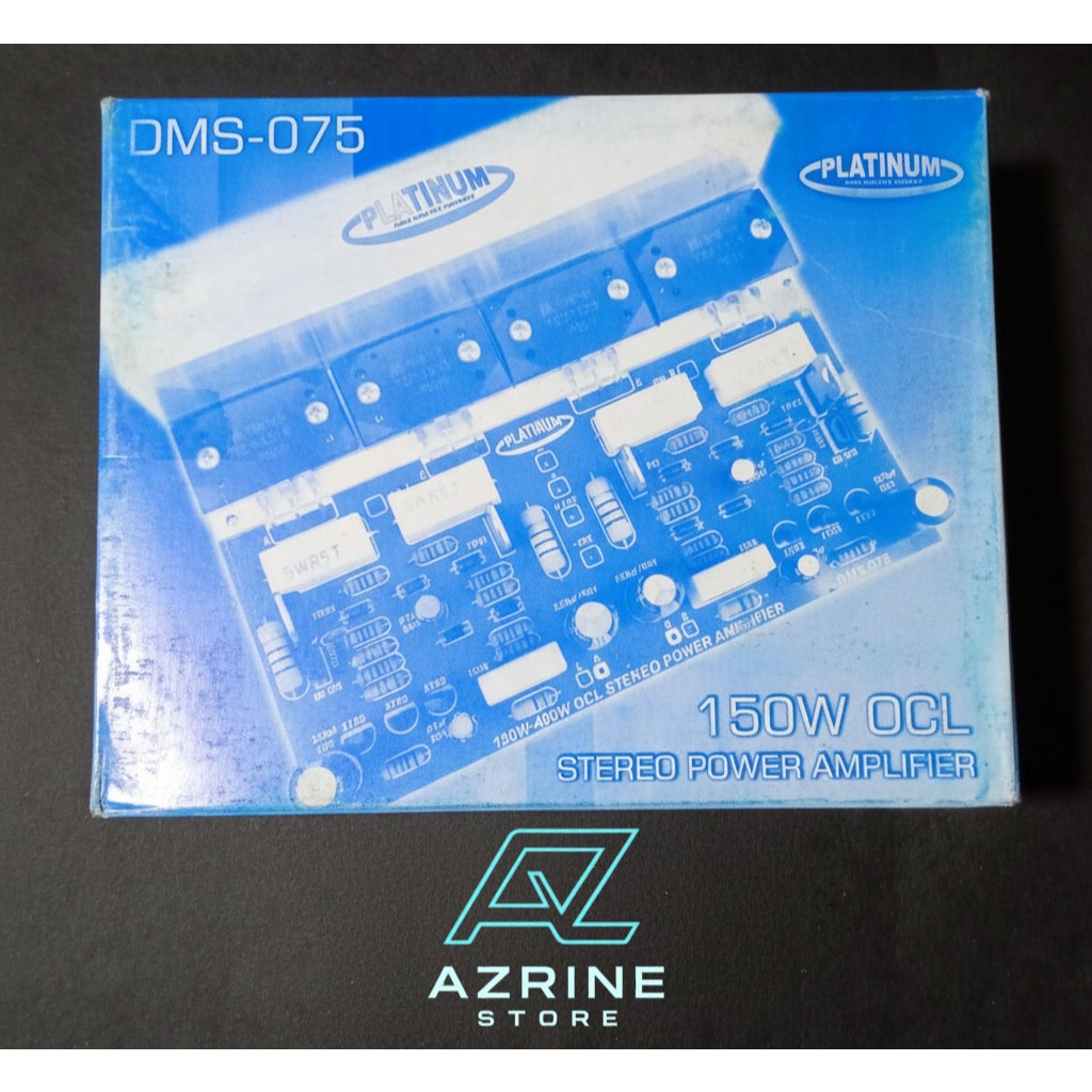 Power Amplifier OCL STEREO 150W x PLATINUM