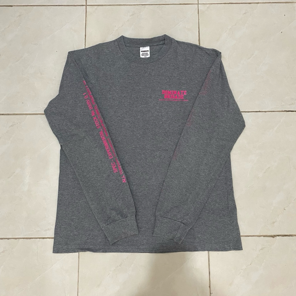DominateJakarta Longsleeve Grey Misty