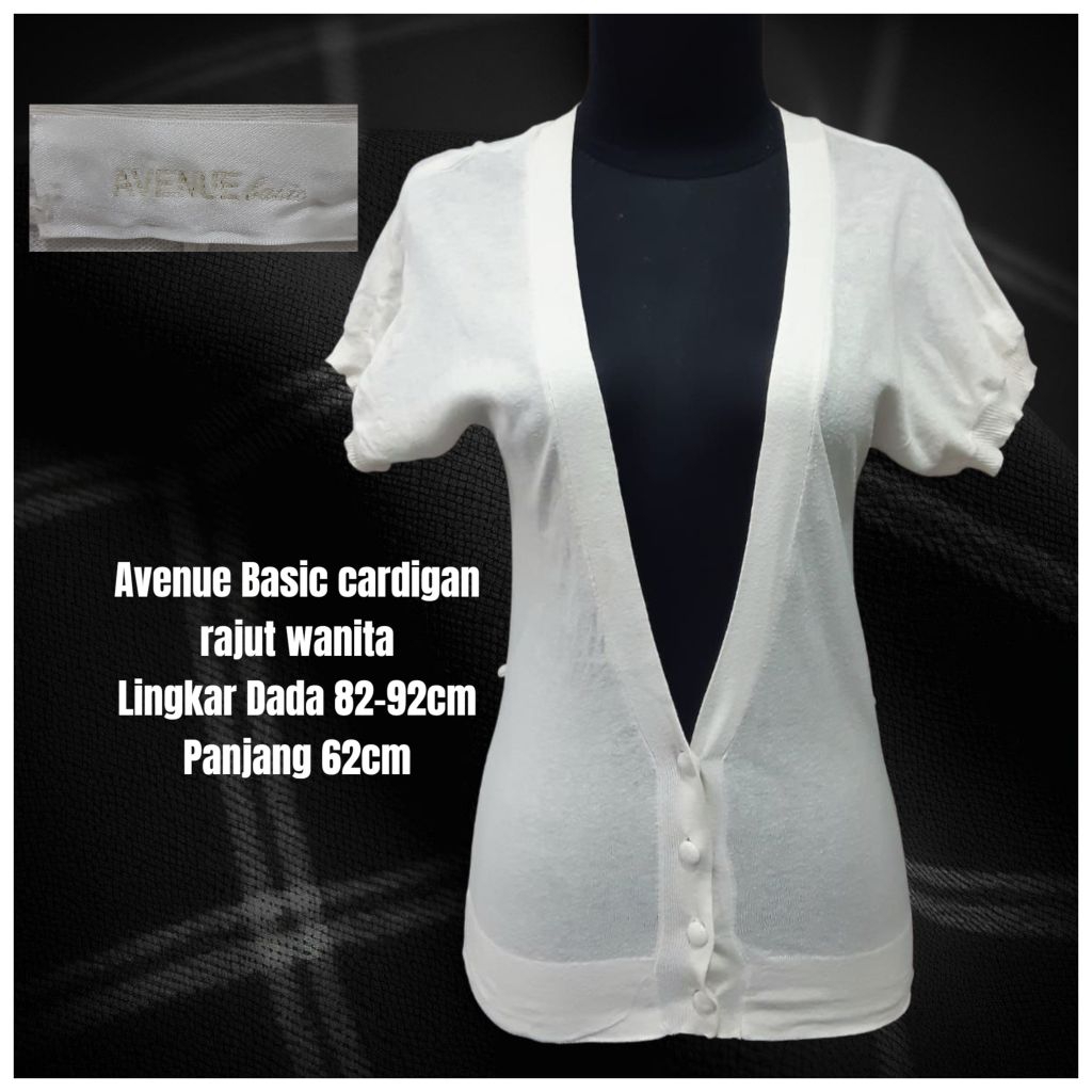 Avenue Basic cardigan rajut wanita