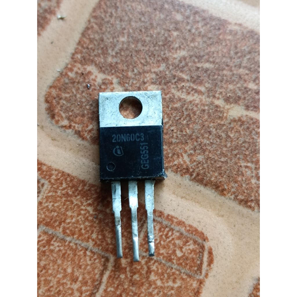 mosfet 20n60c3 original cabutan