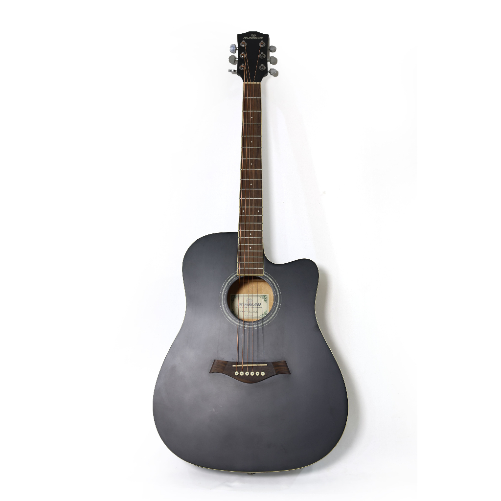 Gitar Akustik Nohman K-100CB Hitam ORIGINAL – Kualitas Mantap, Desain Elegan