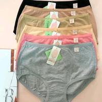 celana dalam wanita katun import yadaili 613 dan 618 size sampai jumbo 3 (PCS)
