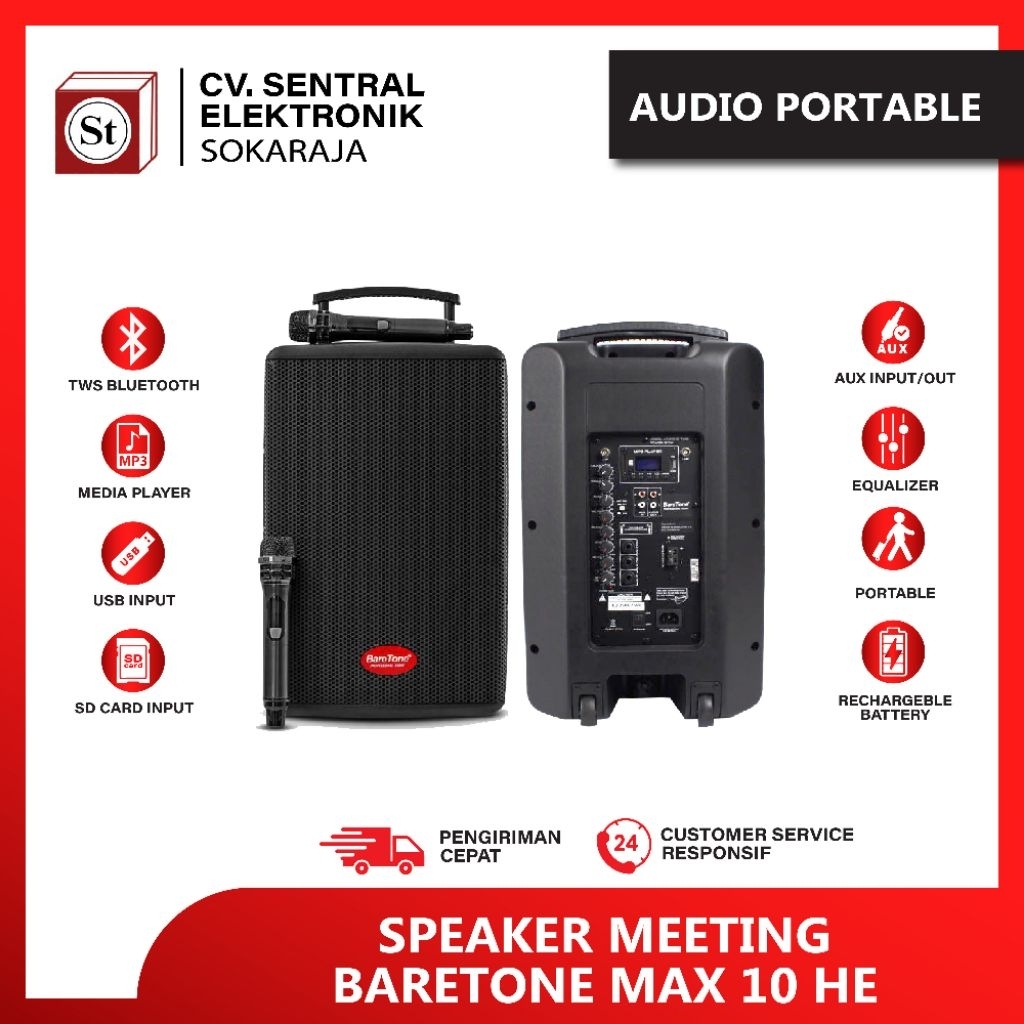 SPEAKER BARETONE 10 HE