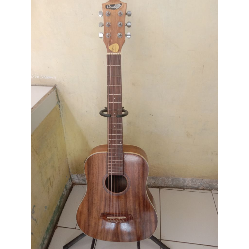 gitar akustik elektrik cowboy 3/4 gw 120NS bekas