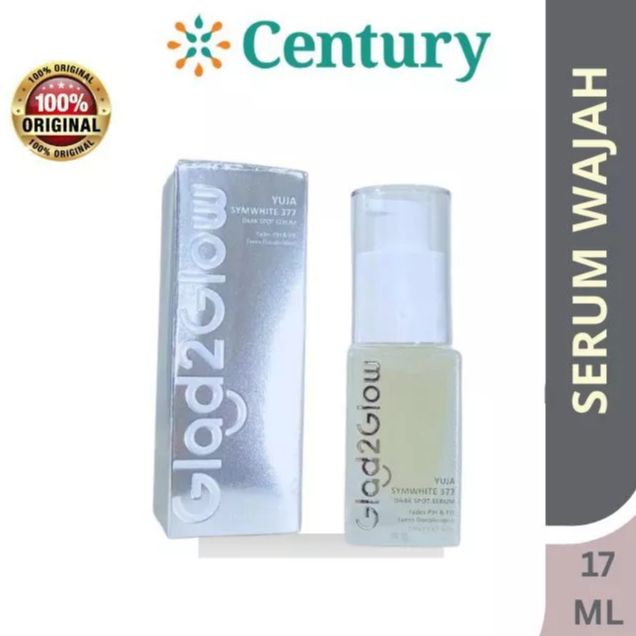 GLAD2GLOW YUJA DARK SPOT 377 SERUM 17ML / SERUM WAJAH / PERAWATAN WAJAH/ DARK SPOT