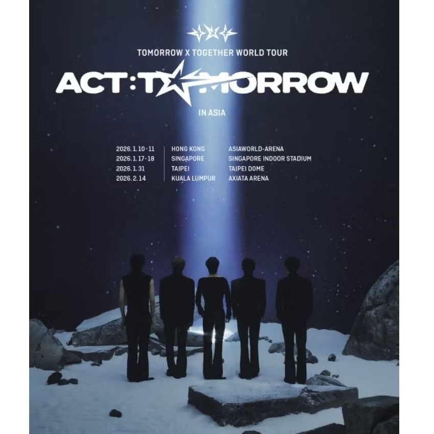 Open Jastip Tiket Konser TXT Act Tomorrow in Asia