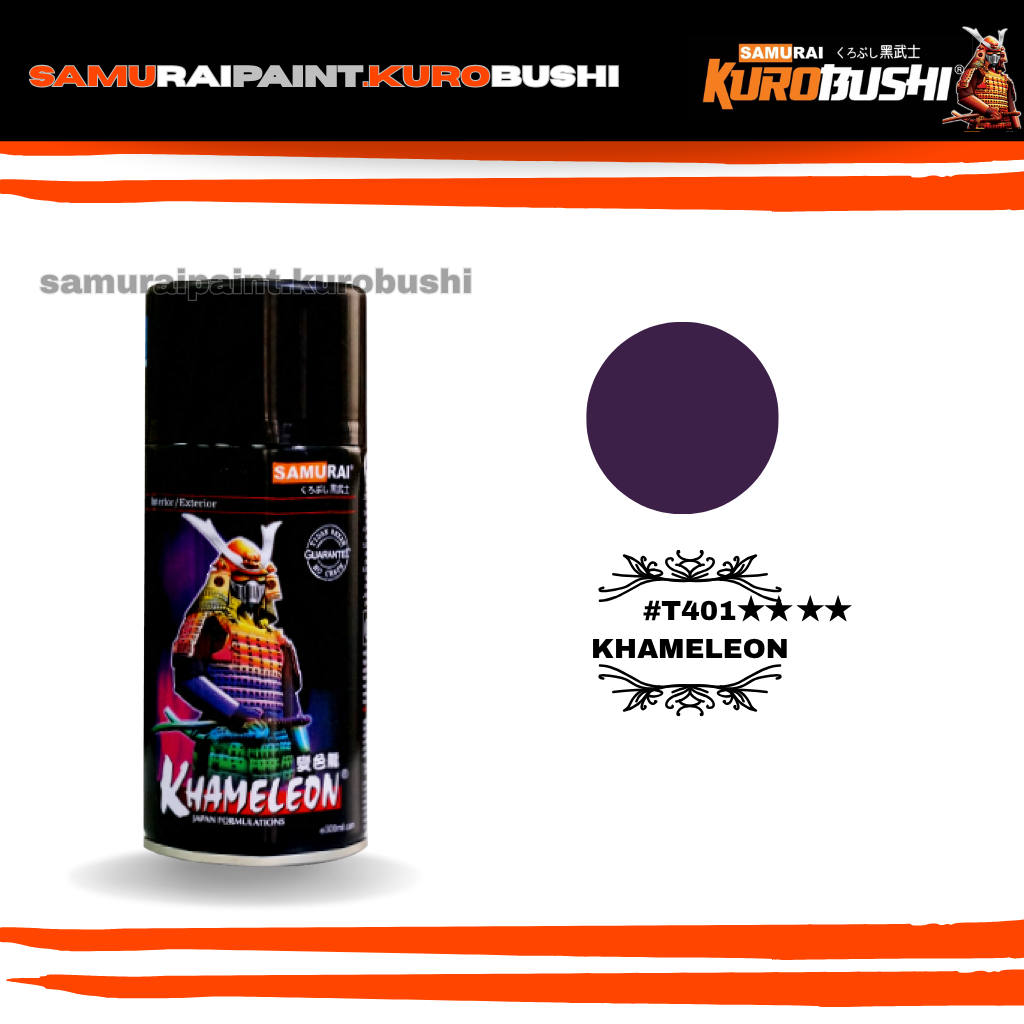 CAT SEMPROT PILOX SAMURAI PAINT KHAMELEON T401**** PURPLE 300ML #T401