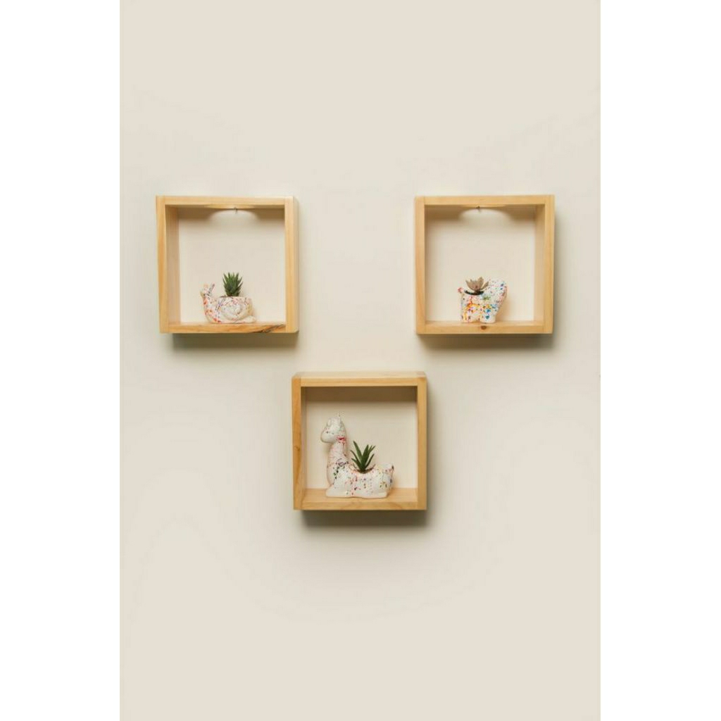 RAK DINDING KOTAK MINIMALIS