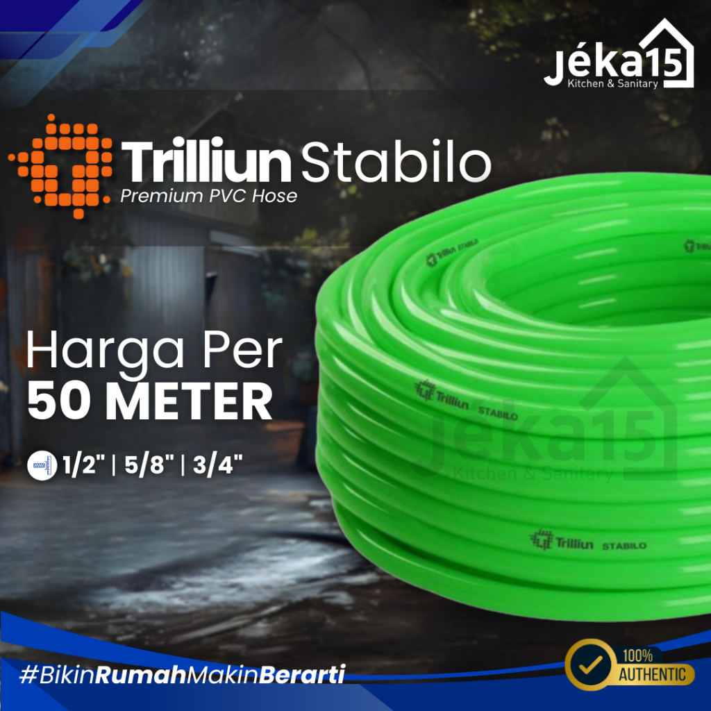 JEKA15 - TRILLIUN STABILO SELANG AIR MURAH 50 METER