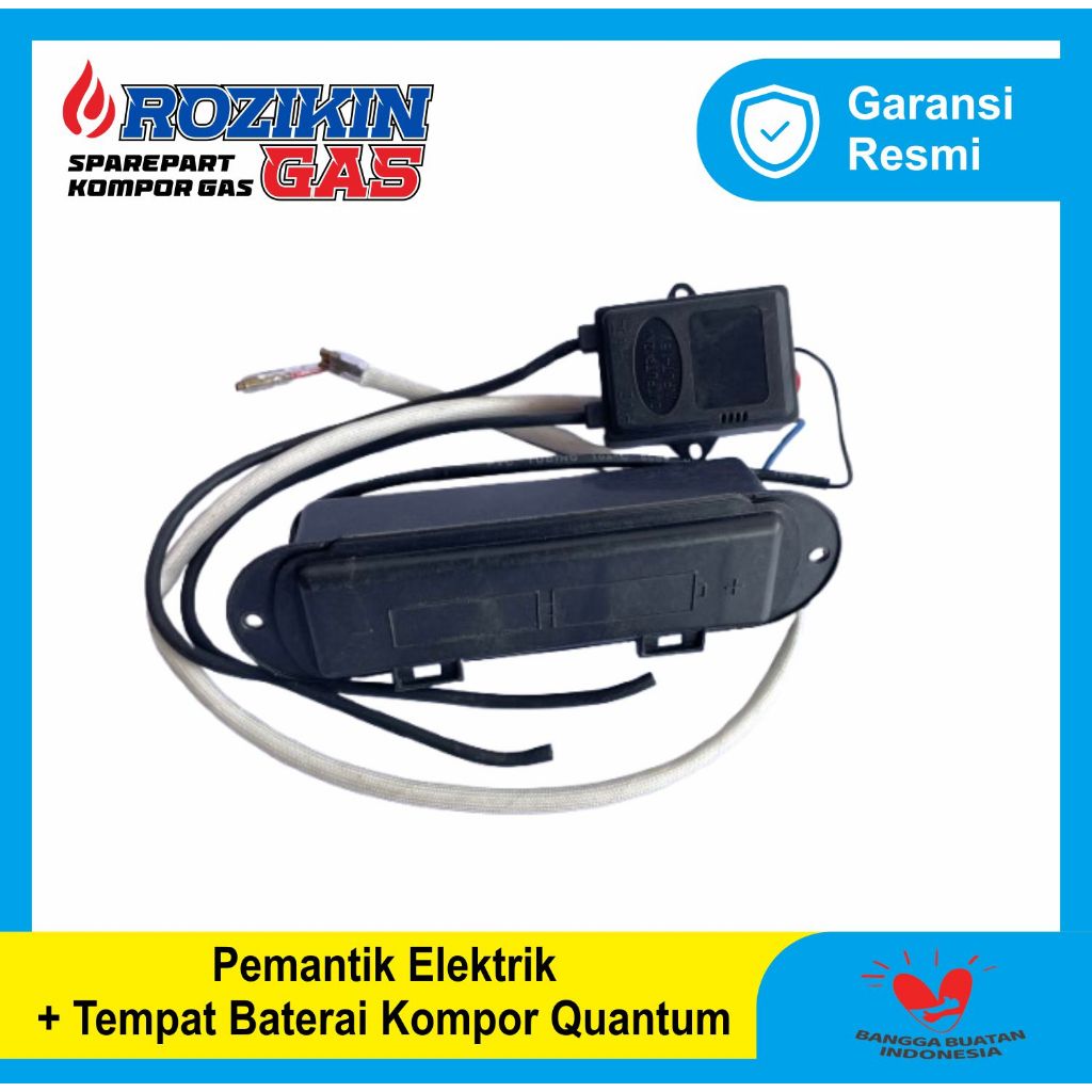 Pemantik Eletrik+tempat baterai untuk kompor Quantum