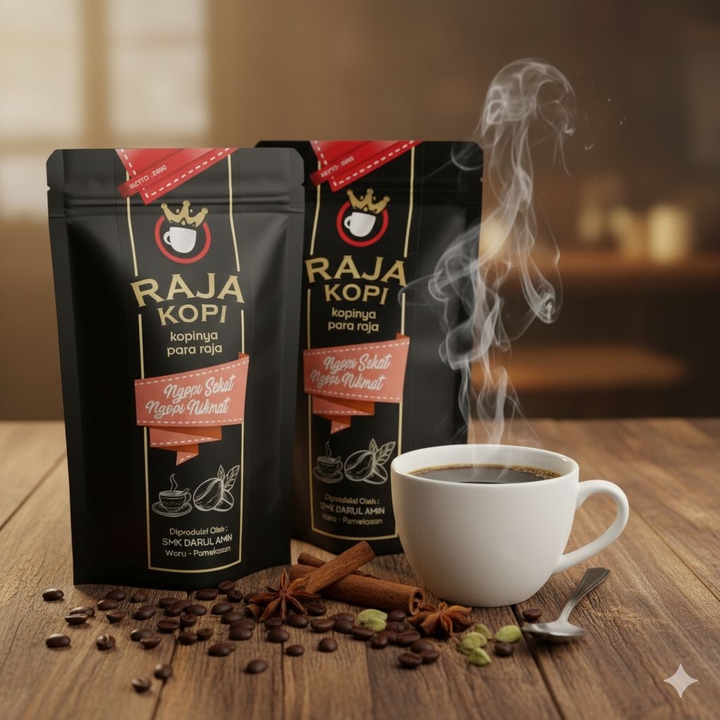 kopi raja (kopi rempah/kopi arab)