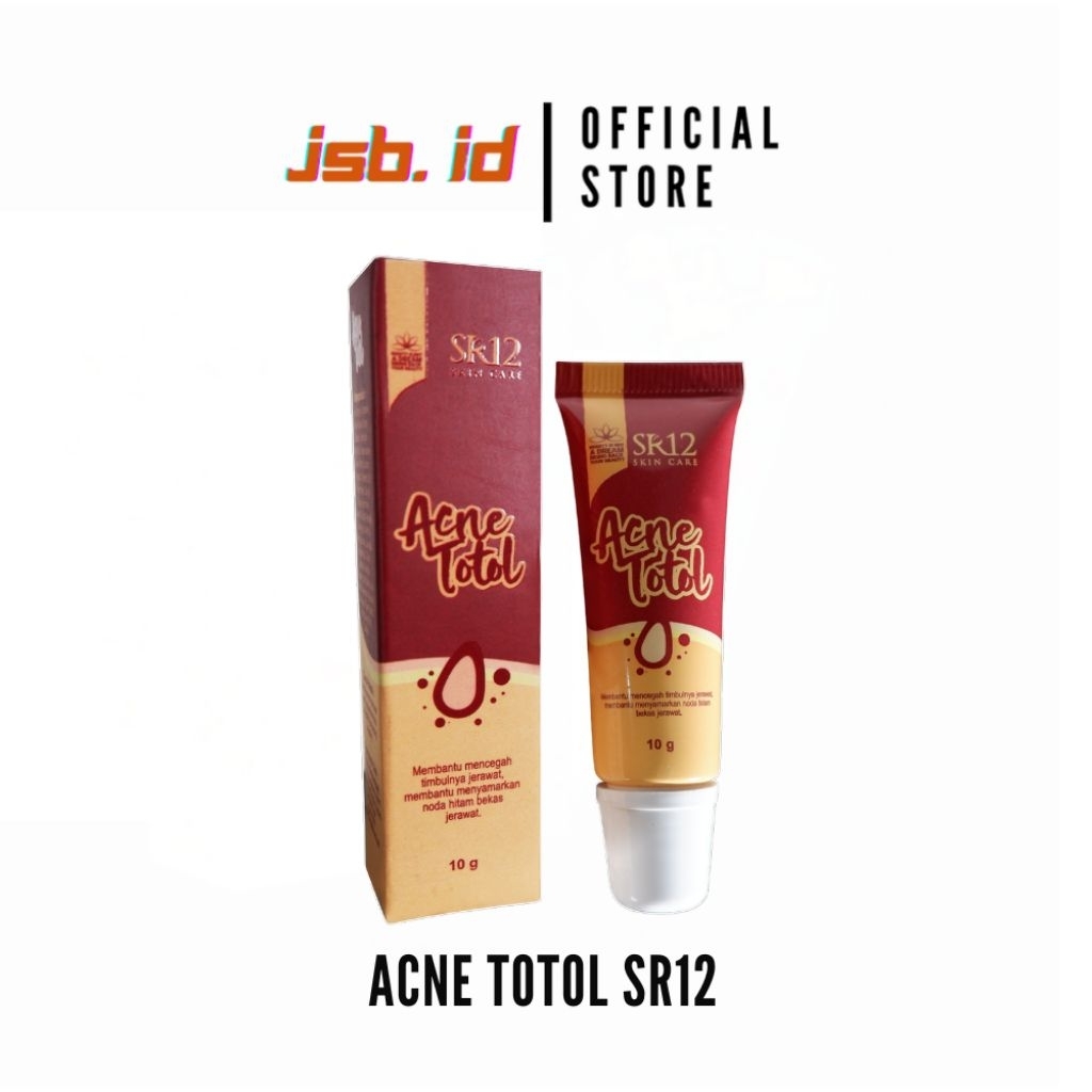 ACNE TOTOL SR12/OBAT JERAWAT/BERUNTUS/BEKAS JERAWAT
