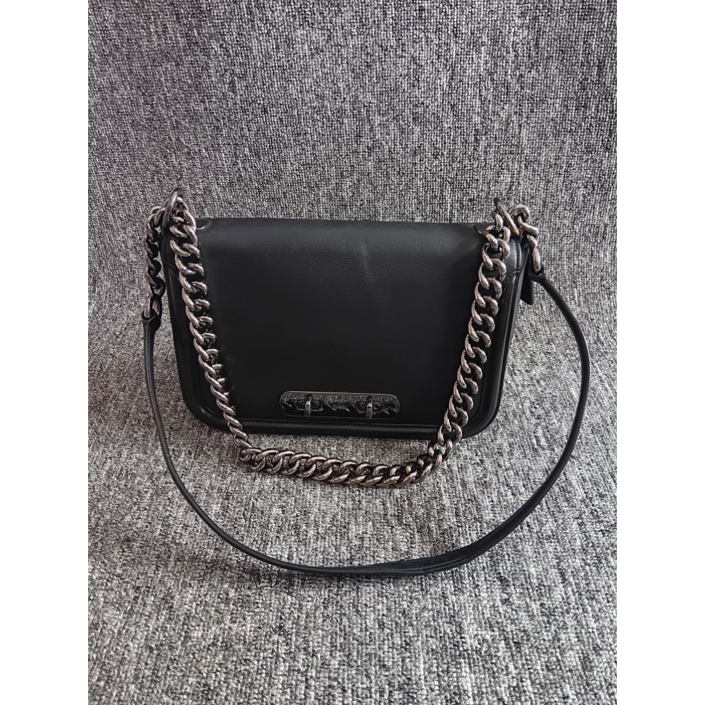 Ready Preloved Coach Swagger Oxford shoulder bag