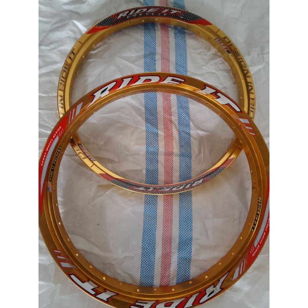 Velg Almini RIDE IT ORIGINALDepan belakang 17×1.40/17×2.15