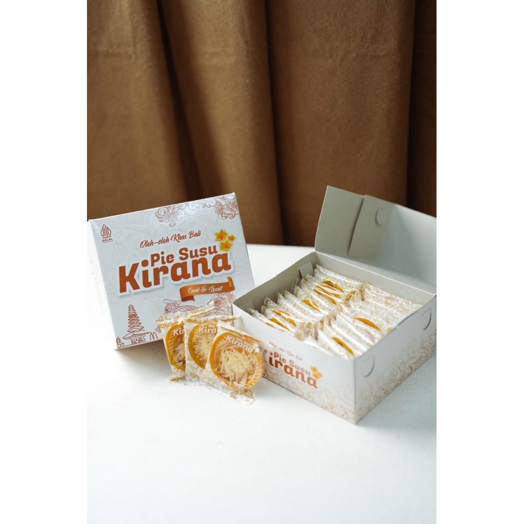 PIE SUSU KIRANA ISI 25 PCS | PACKING DUS DAN BUBBLE WRAP