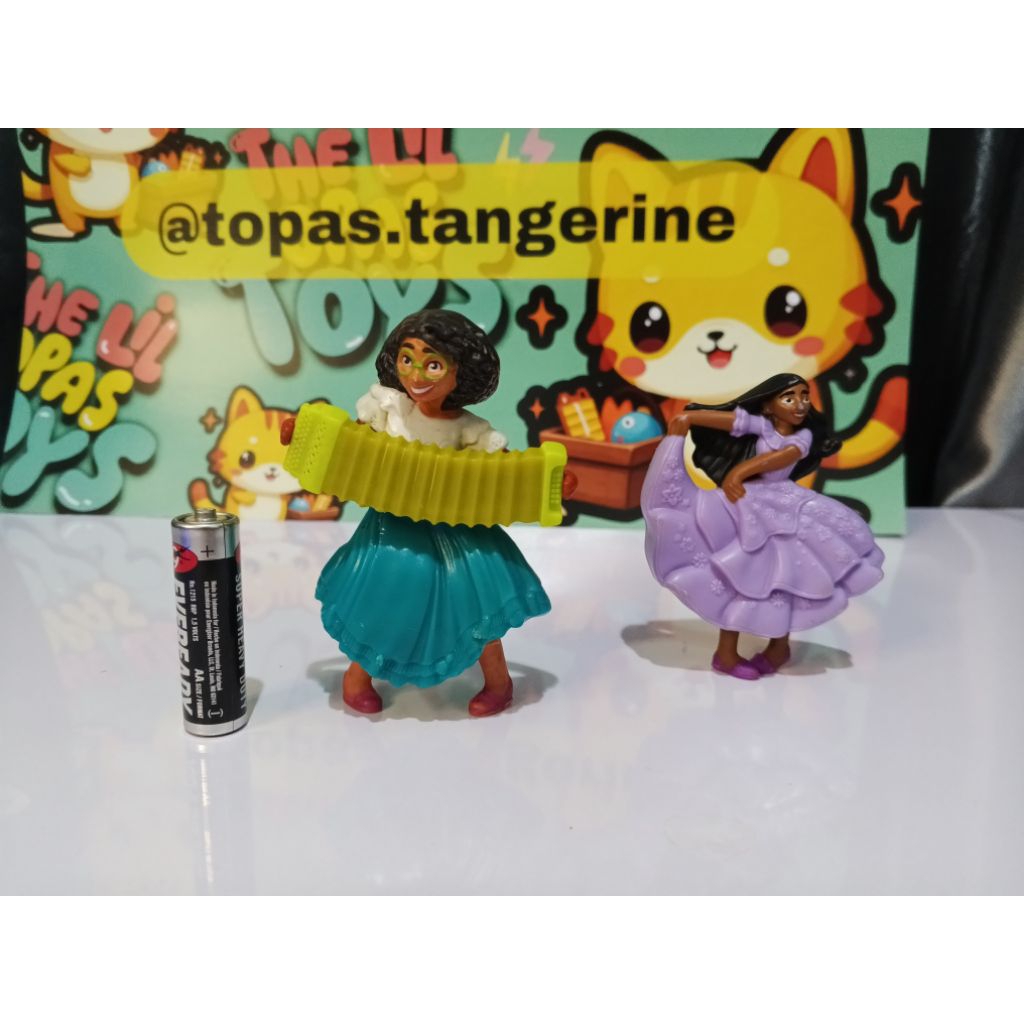 McD Happy Meal Encanto figur Mirabel Dan Isabela