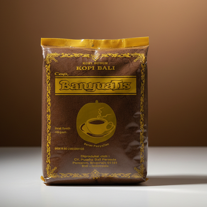 Kopi Bali Cap Banyuatis 500 Gram - Asli Kopi Bali Produksi Banyuatis
